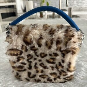 OBag Fullspot Faux leopard  Fur‎ Bag